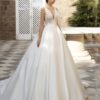 SoDigne Country Wedding Dresses A-line Wedding Gown V-Neck Bride Dress Appliques Satin Bridal Gown Vestido De Novia Customized 4 Sf598a52695db4ce8af98386e9693d2a5h Cropped