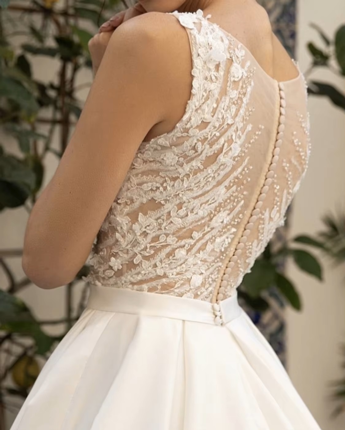 SoDigne Country Wedding Dresses A-line Wedding Gown V-Neck Bride Dress Appliques Satin Bridal Gown Vestido De Novia Customized 4 SoDigne Country Wedding Dresses A-line Wedding Gown V-Neck Bride Dress Appliques Satin Bridal Gown Vestido De Novia Customized – Bild 4