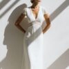 Vintage Boho Wedding Dress Short Sleeve Mermaid Backless Lace Sweep Train Stunning Charming Women Vesditos De Novia Customized 4 H83638892653a469e8a3faa3248c17cd9h 1 Cropped