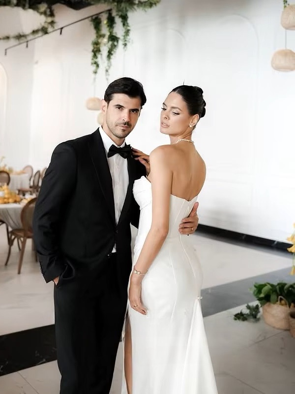 SoDigne Satin Mermaid Wedding Dress Sweetheart Sleeveless Bride Dresses 2025 Simple Bridal Gowns vestidos de novia Customized 4 SoDigne Satin Mermaid Wedding Dress Sweetheart Sleeveless Bride Dresses 2025 Simple Bridal Gowns vestidos de novia Customized – Bild 4