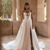 SoDigne A-line Simple Satin Wedding Dresses Sweetheart Sleeveless Bridal Dress Split Wedding Gown Robe De Mairee Customized 4 S0d0cac99ac024913a4c808c05b2537e6d Cropped