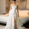 SoDigne A-line Satin Wedding Dresses Strapless Sleeveless Split Bride Dress Beach Long Wedding Gowns vestidos de novia Customize 9 S18b907521f2d42c7a59bb1af971ce5ffg Cropped