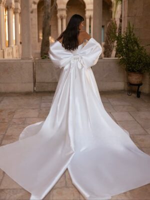 SoDigne A-line Simple Satin Wedding Dresses Sweetheart Sleeveless Bridal Dress Split Wedding Gown Robe De Mairee Customized 5 S1faa3128060049a384e9dd718d2d1199S Cropped