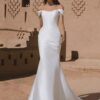 BIGDAY Satin Mermaid Wedding Dress Women 2025 Off The Shoulder Open Back Pleat Boat-Neck Bridal Gown Vestido De Noiva Customized 5 S222073b0818e4eb4b76dad805ce44ac2F Cropped