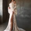 SoDigne Mermaid Lace Wedding Dresses Strapless Detachable Sleeves Bridal Dress Split Wedding Gown Robe De Mairee Customized 5 S3d53bd3823c6464a896a67e96bb2ba49L Cropped