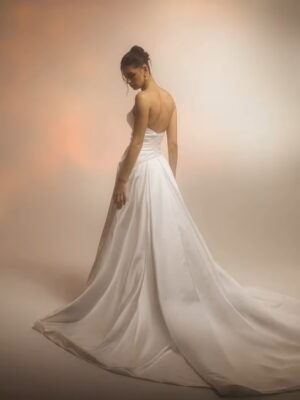 SoDigne A-line Satin Wedding Dresses Sweetheart Sleeveless Ruched Bridal Dress Split Wedding Gown Robe De Mairee Customized 7 S59901b08bc2c4312a918b26ab139b135t Cropped