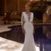 SoDigne Mermaid Satin Appliques Wedding Dresses Full Sleeves O-neck Bride Dress Wedding Gowns vestidos de novia Customized 7 S608569e09c75453286a9c3cb16768c617 Cropped