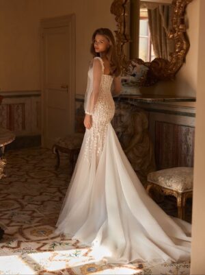 SoDigne Mermaid Tulle Appliques Bride Dresses Sweetheart Full Sleeves Wedding Dress Bridal Gowns vestidos de novia Customized 4 S78e999c70de54117b45ebfc3b4dd62d48 Cropped