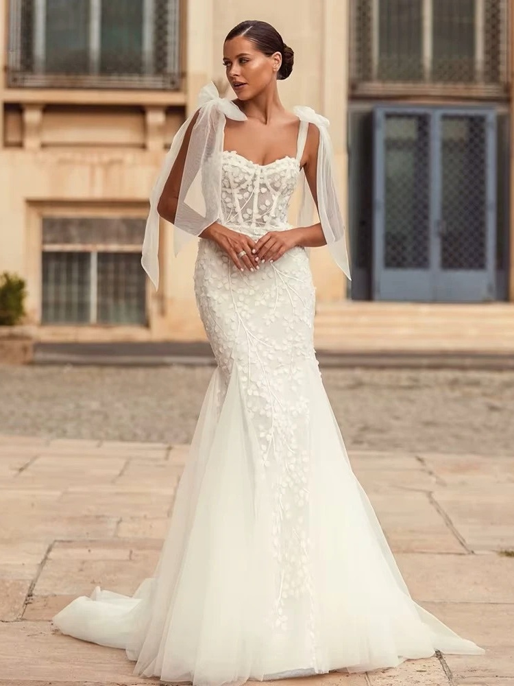 Brautkleid Meerjungfrau Tüll 3 Brautkleid Meerjungfrau Tüll – Bild 3