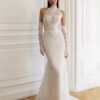 SoDigne Mermaid Lace Bride Dresses Sleeveless Detachable Sleeves Wedding Dress Long Bridal Gowns Robe De Mairee Customized 6 S837e71f420ec453f81fa6c4e2b67ca73v Cropped