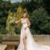 SoDigne A-line Satin Wedding Dresses Sweetheart Sleeveless Ruched Bridal Dress Split Wedding Gown Robe De Mairee Customized 8 Sce2d9dc58abc4bf39b15291aa4769937b Cropped