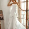 SoDigne Mermaid Satin Wedding Dress Strapless Sleeveless Bride Dresses Women Long Bridal Gowns vestidos de novia Customized 4 Sd10af6d4db2644ddbe2c429b1ebb3c3fO Cropped