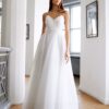 SoDigne A-line Organza Wedding Dresses Sweetheart Short Sleeves Bridal Dress Long Wedding Gown Robe De Mairee Customized  4 Se79f2a1a8f694e409d096755fcc7c5e3L Cropped