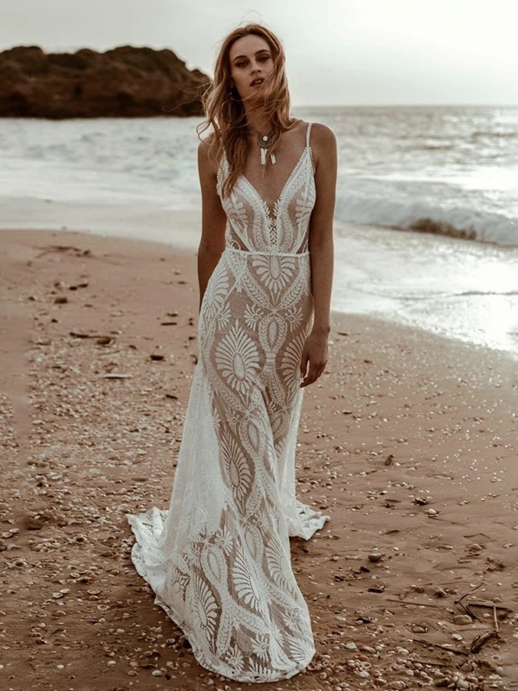 Boho Brautkleid